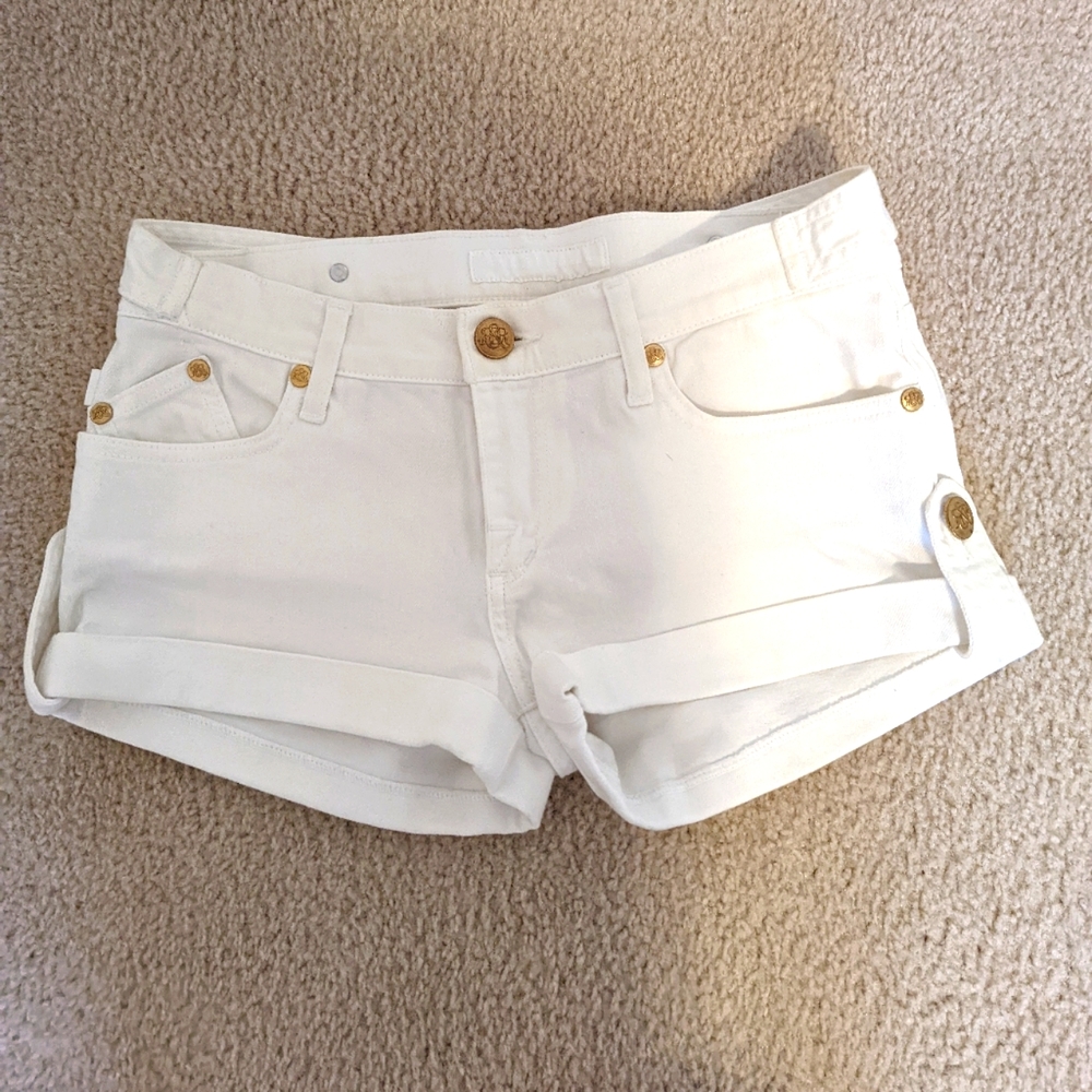 Rock & Republic White Shorts